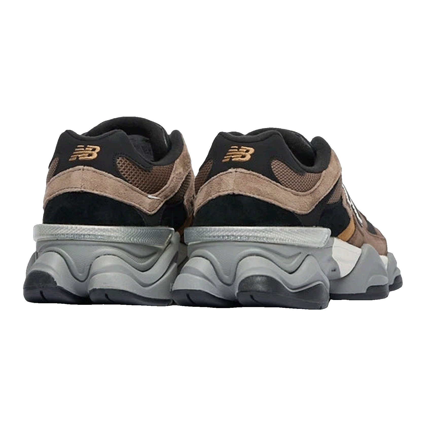New Balance 9060 Dark Mushroom Back