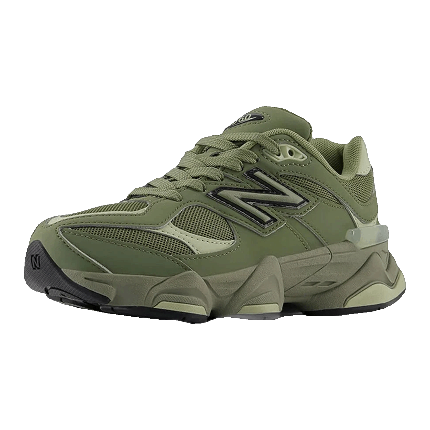 New Balance 9060 Dark Olivine (GS) Side