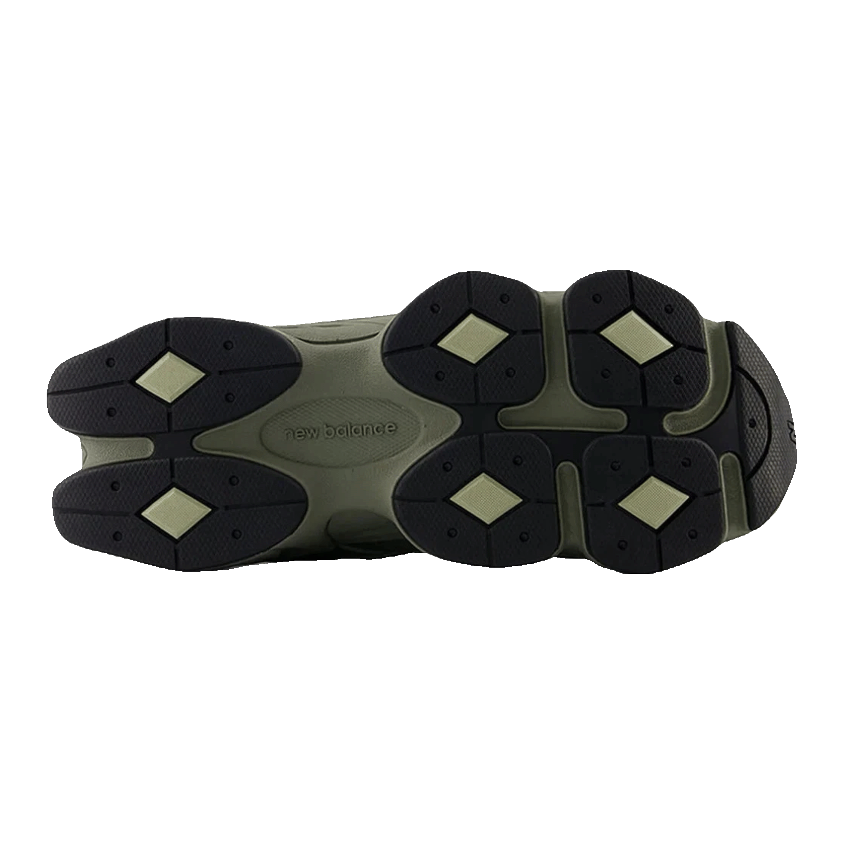 New Balance 9060 Dark Olivine (GS) Sohle