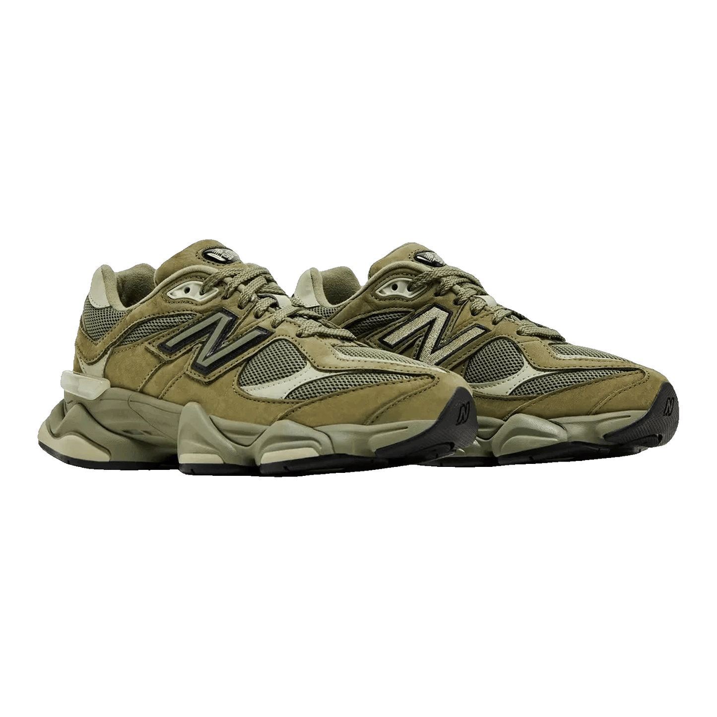 New Balance 9060 Dark Olivine Side