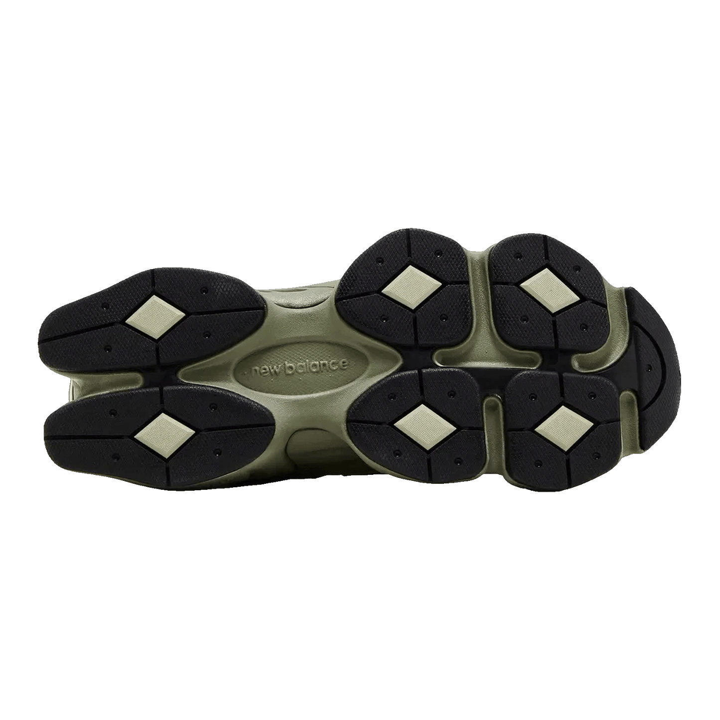 New Balance 9060 Dark Olivine Sohle