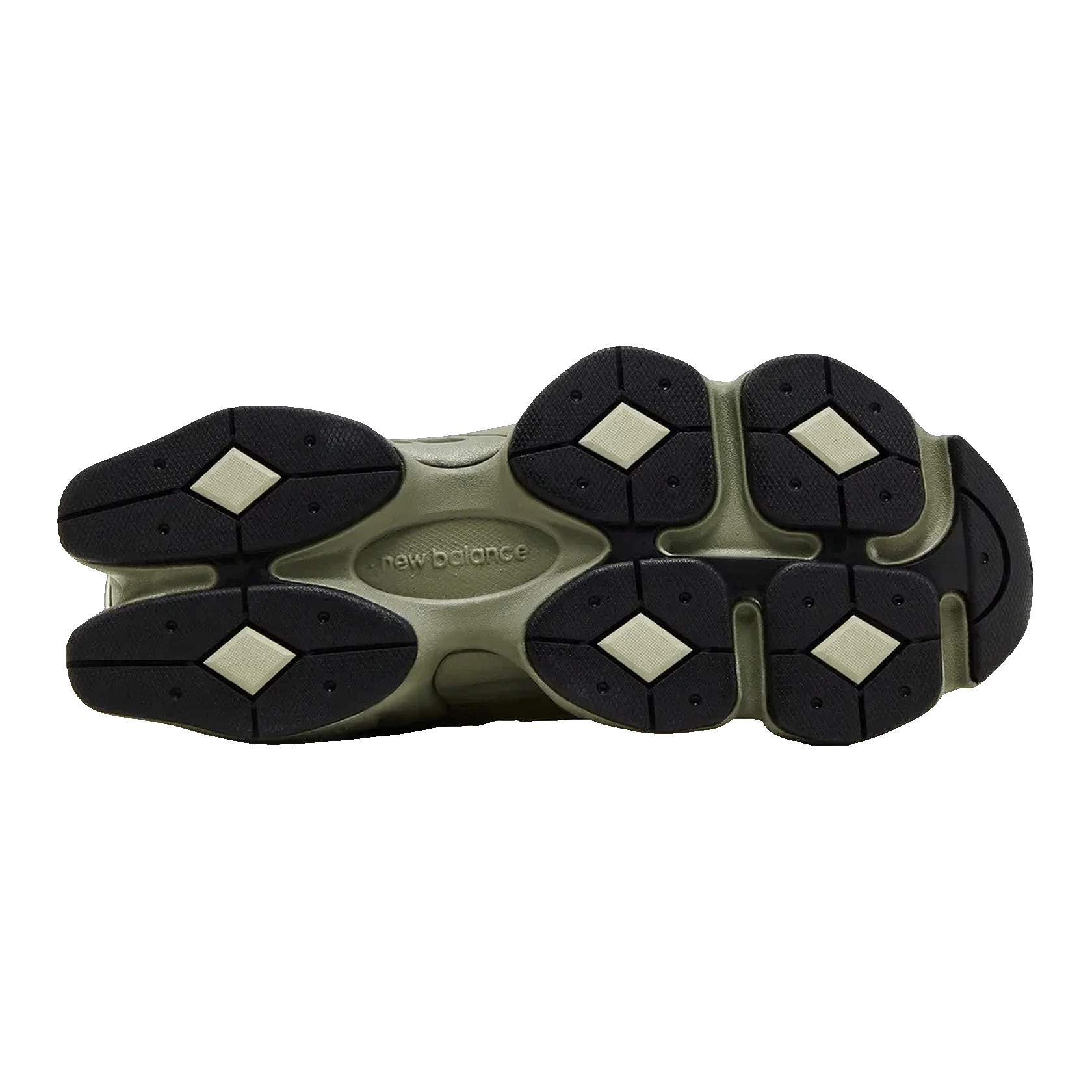 New Balance 9060 Dark Olivine Sohle