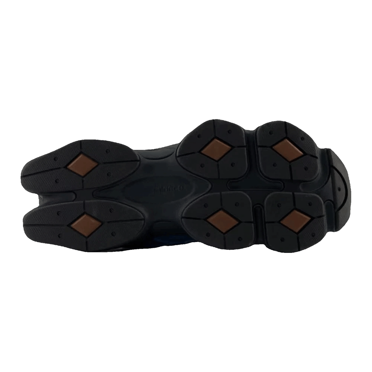 New Balance 9060 Dark Royal Brown Sohle