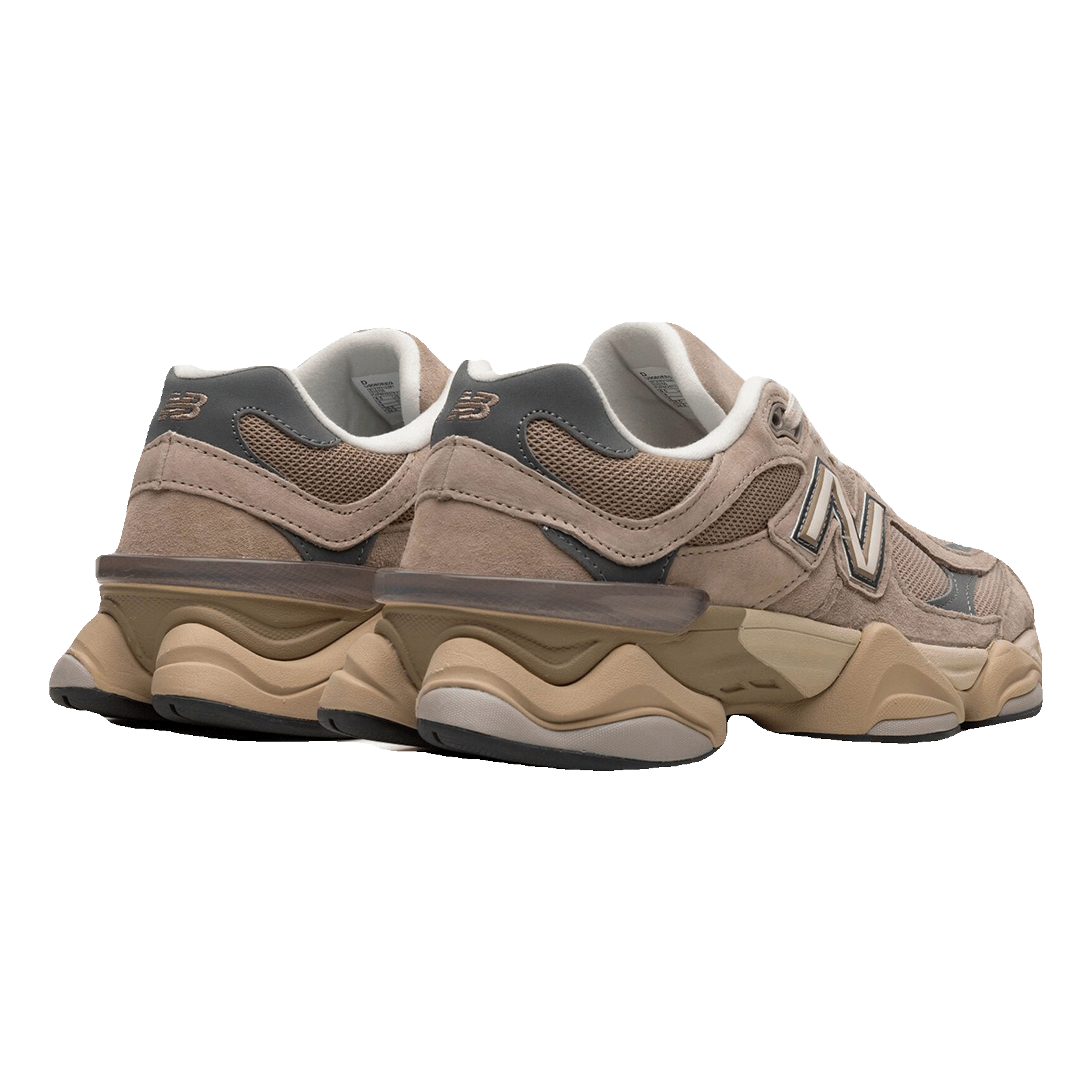 New Balance 9060 Driftwood Castlerock Back