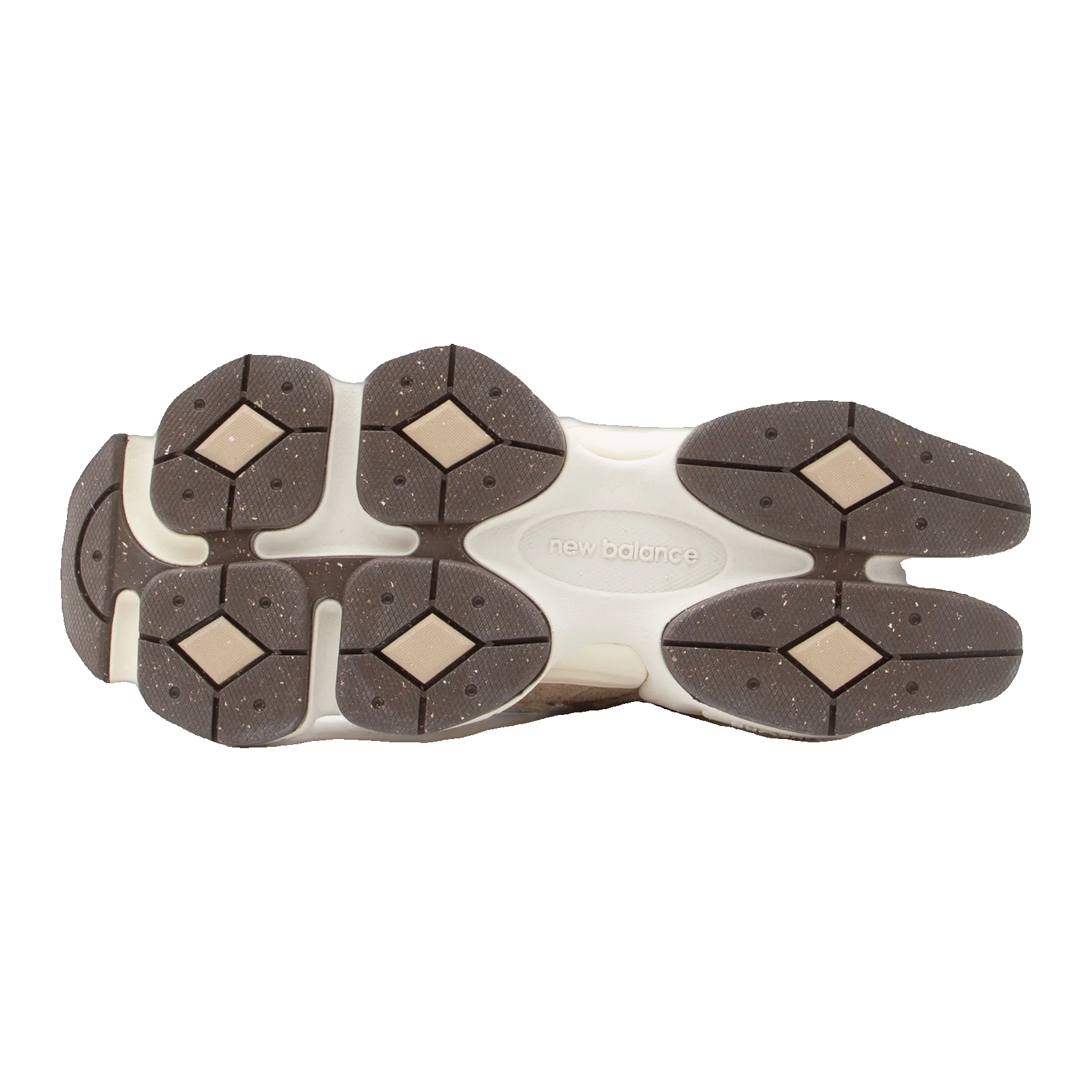 New Balance 9060 Earth Shadow Bisque Sohle