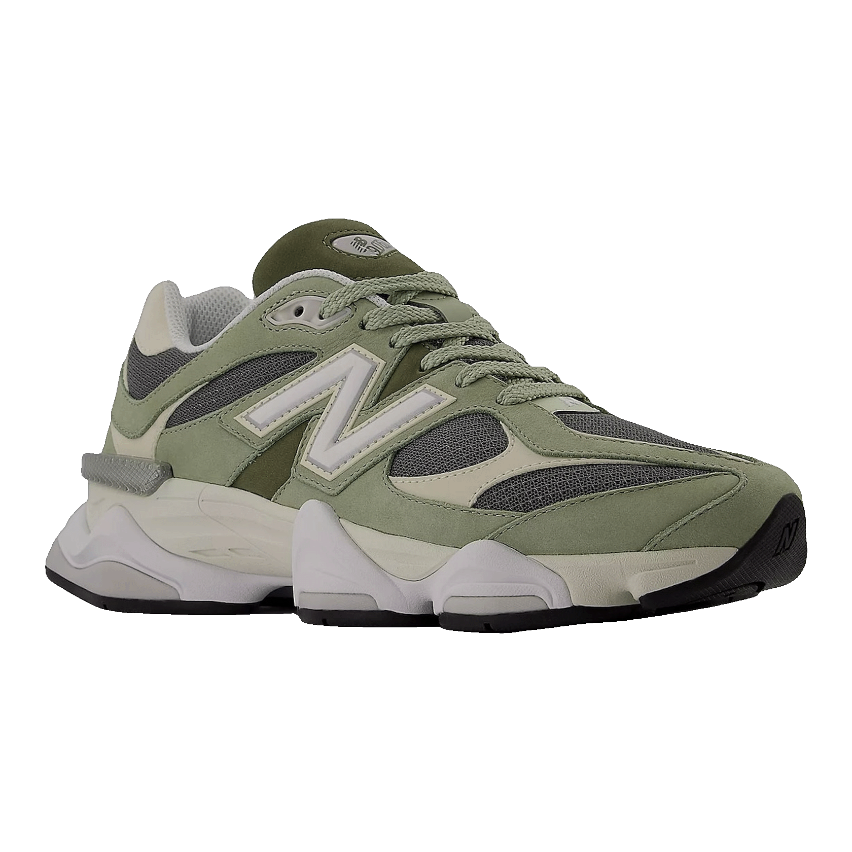 New Balance 9060 Fall Suedes Pack Olive Side