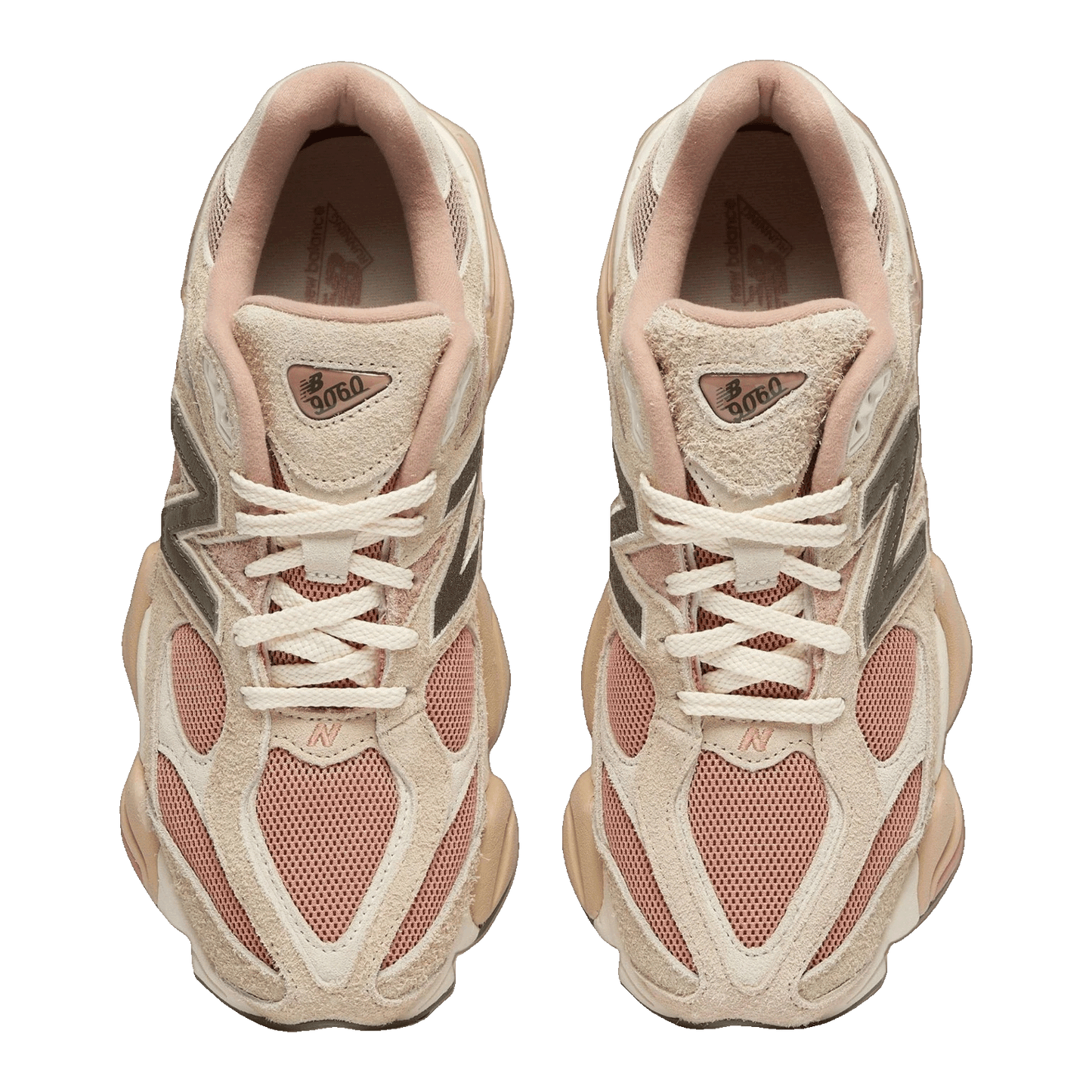 New Balance 9060 Flat Taupe Light Sparrow (Foot Locker Exclusive) (GS) Oben