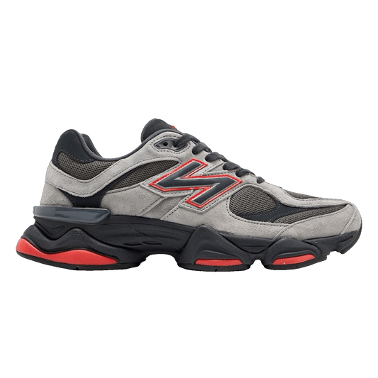 New Balance 9060 Grey Black Red JD Sports Exclusive