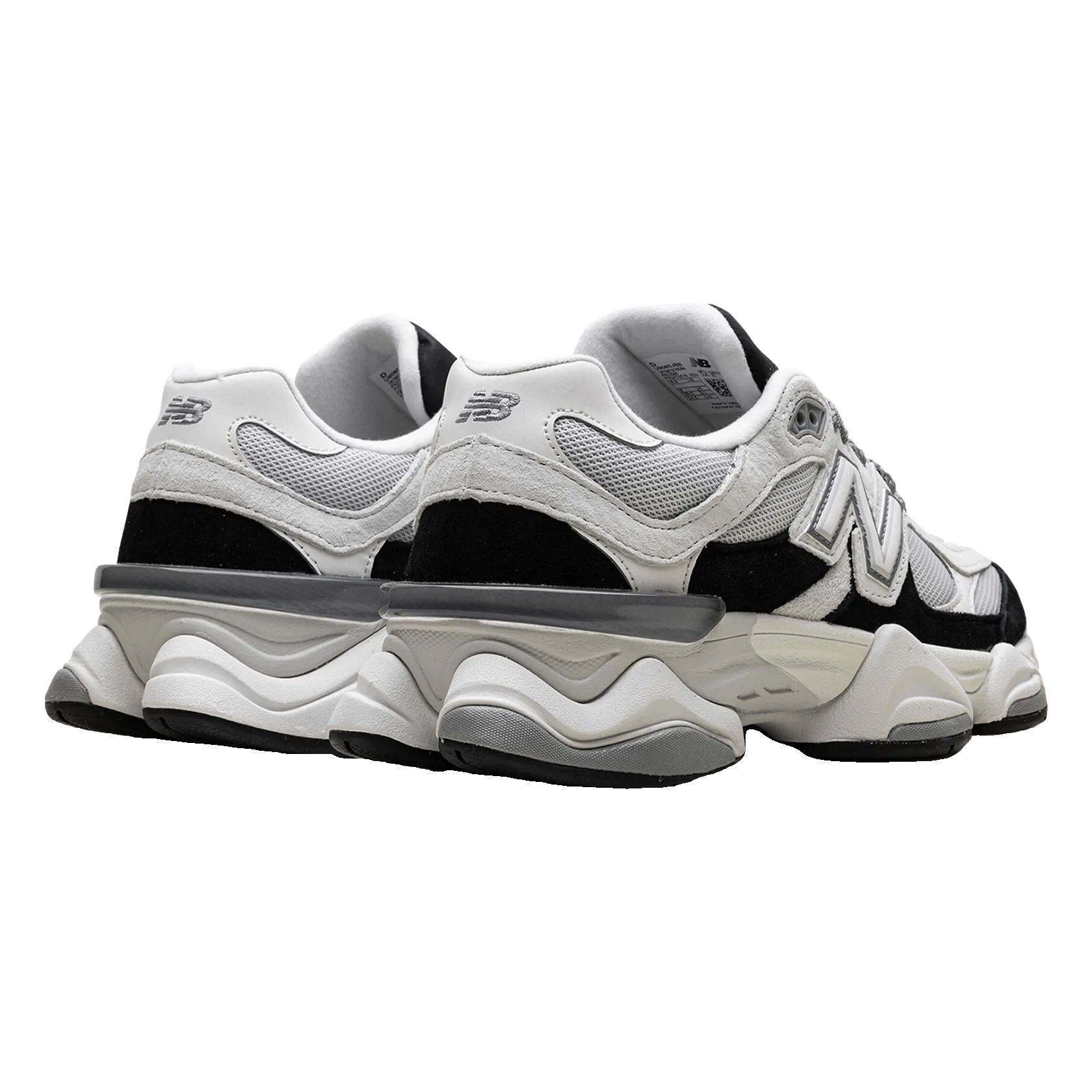 New Balance 9060 Grey Jet Black Back