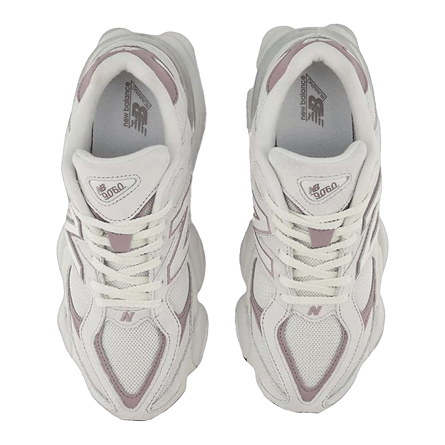 New Balance 9060 Grey Matter Ice Wine Oben