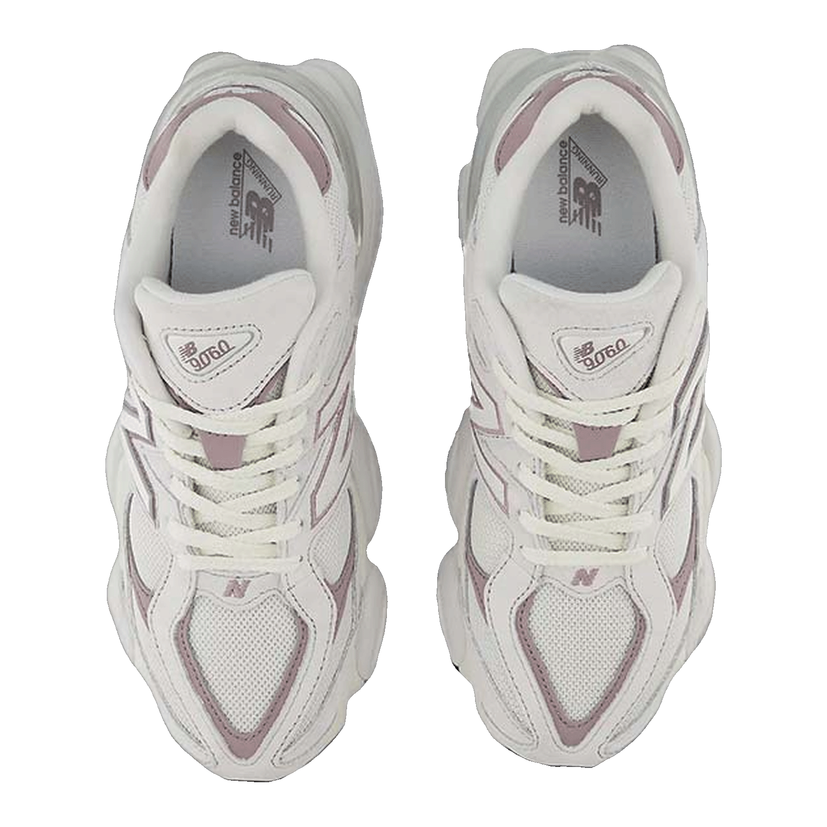 New Balance 9060 Grey Matter Ice Wine Oben