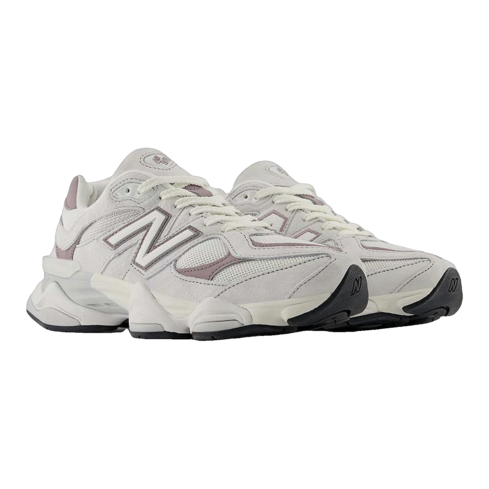 New Balance 9060 Grey Matter Ice Wine Side