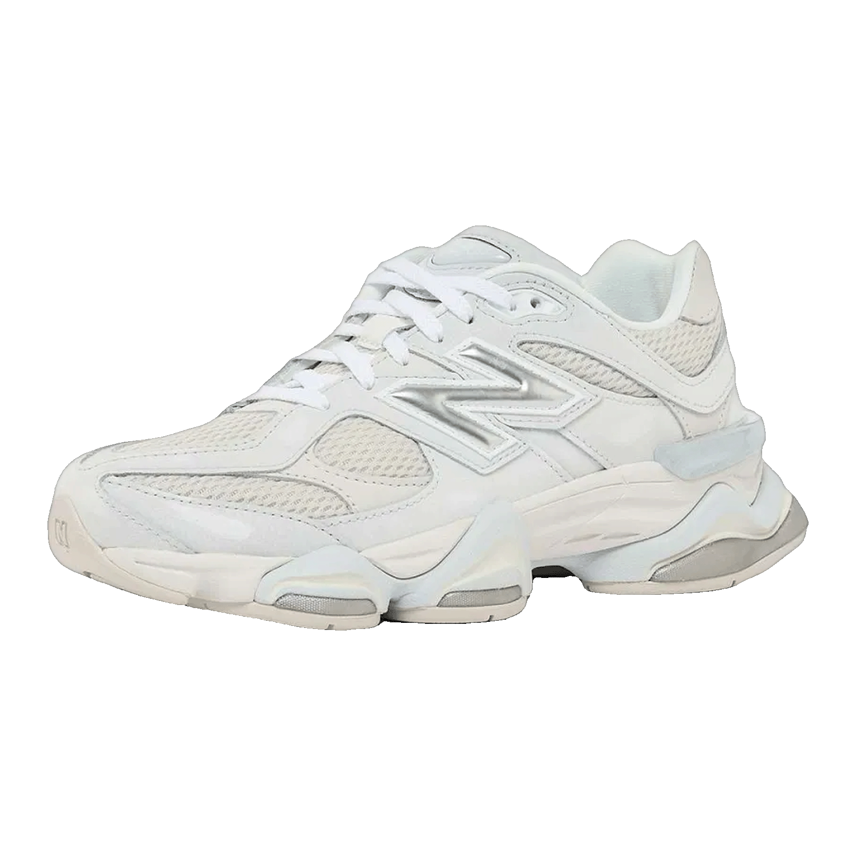 New Balance 9060 Grey Metallic Silver Side