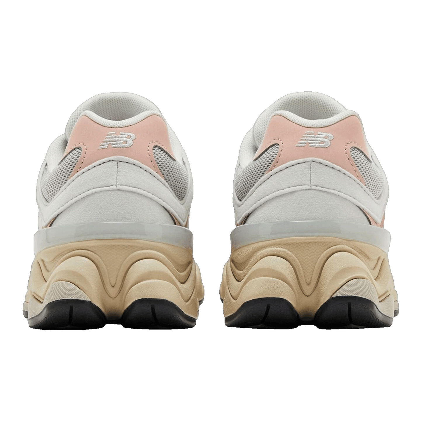 New Balance 9060 Grey Pink (GS) Back