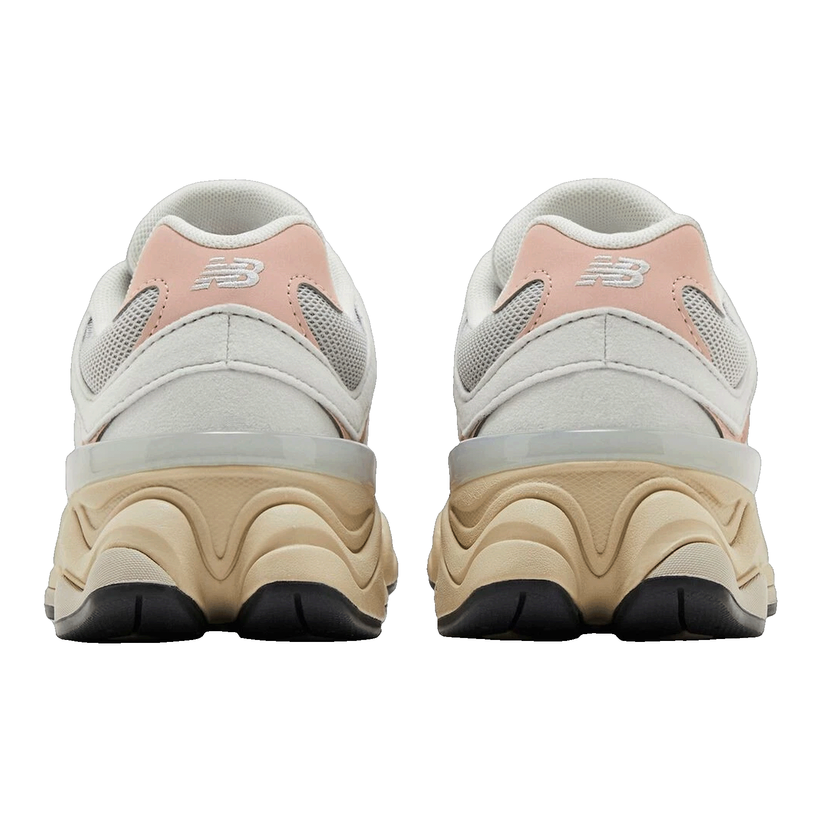 New Balance 9060 Grey Pink (GS) Back