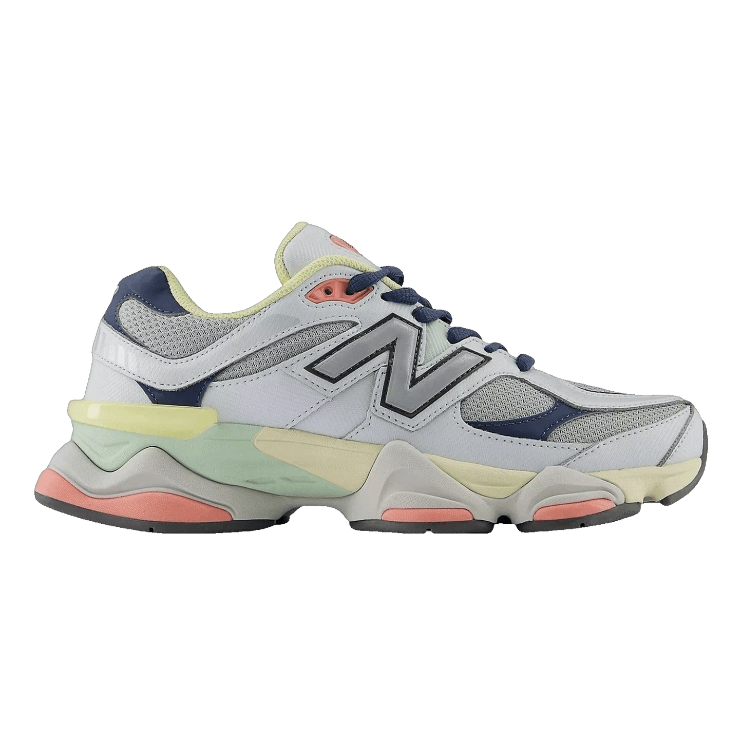 New Balance 9060 Grey Yellow Navy
