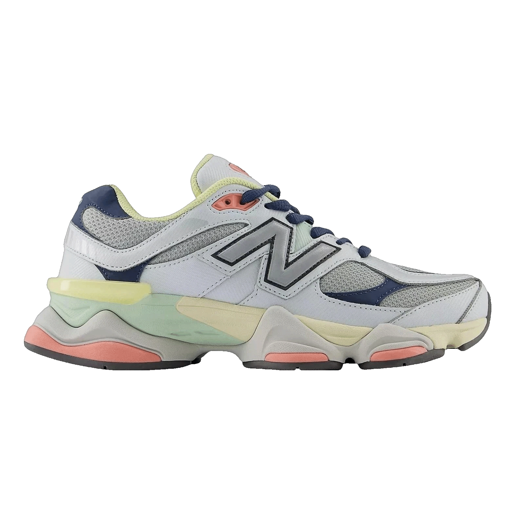 New Balance 9060 Grey Yellow Navy