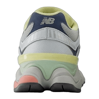 New Balance 9060 Grey Yellow Navy Back