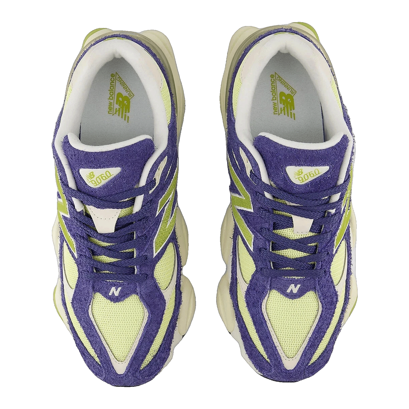 New Balance 9060 Indigo Moss Purple Oben