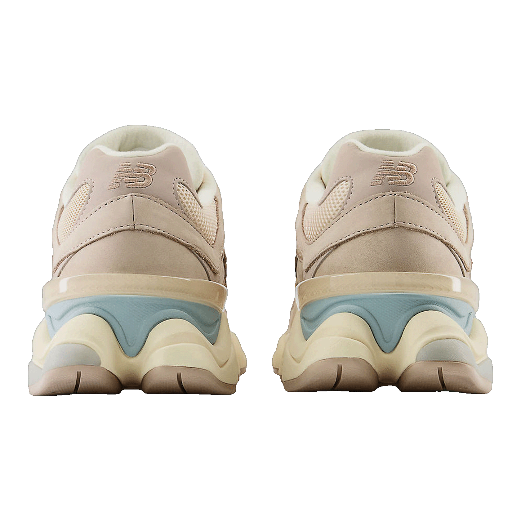 New Balance 9060 Ivory Cream Pink Sand Back
