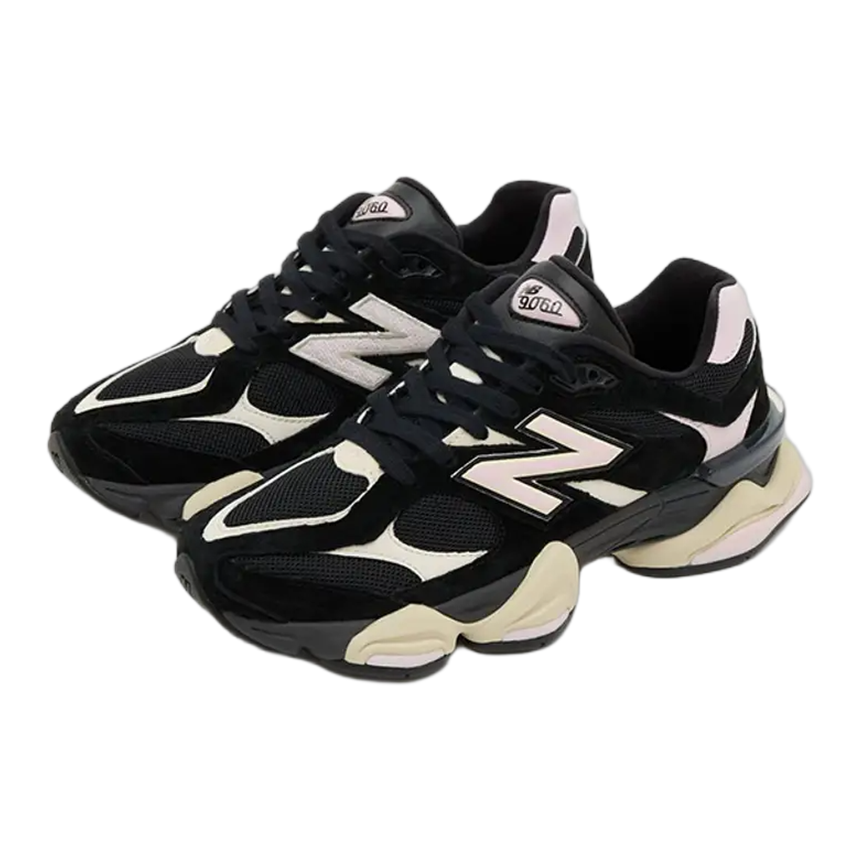 New Balance 9060 JD Exclusive Black Pink White Side U9060JBR