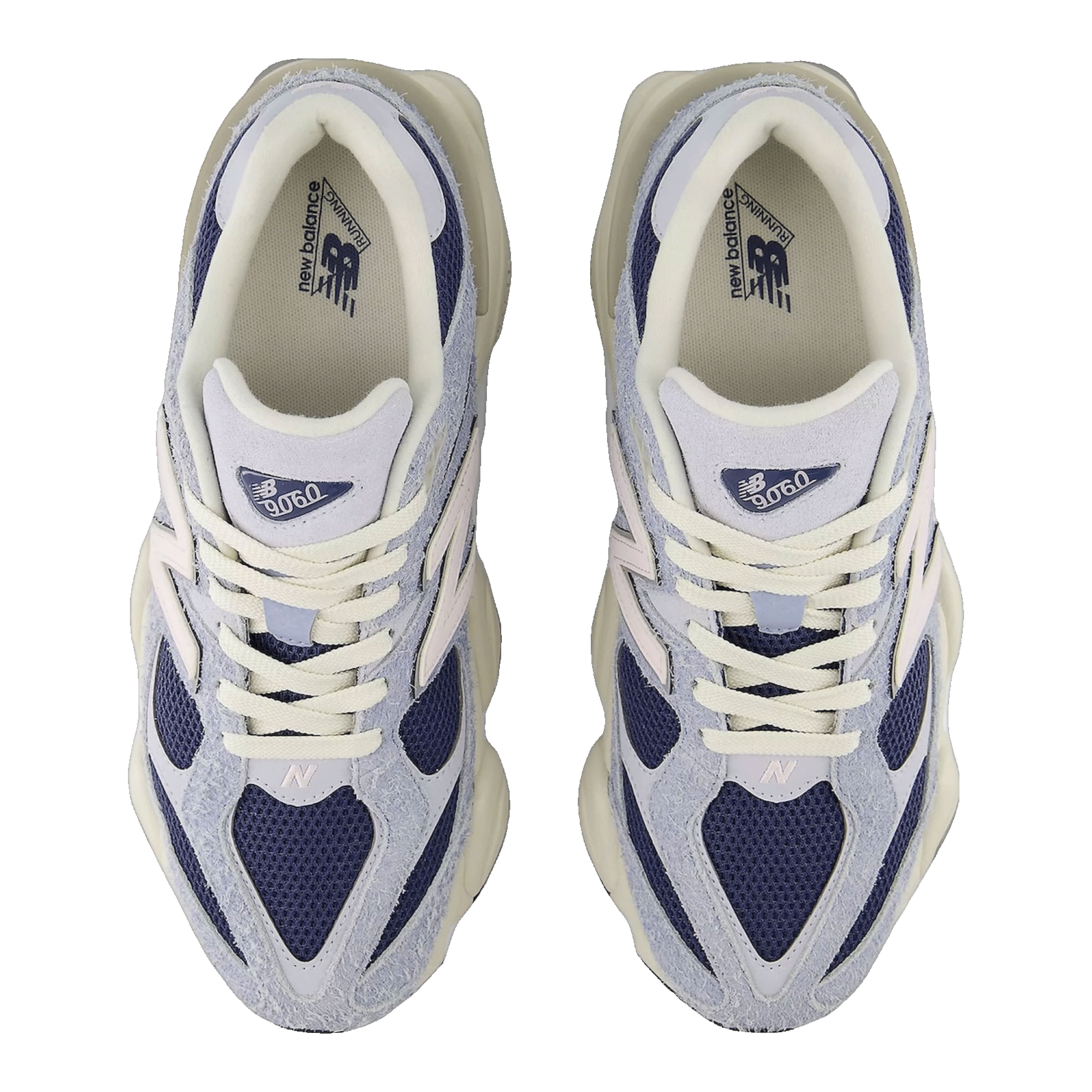 New Balance 9060 Light Arctic Grey Indigo Oben
