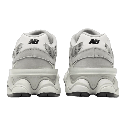 New Balance 9060 Light Grey Silver Metallic Back
