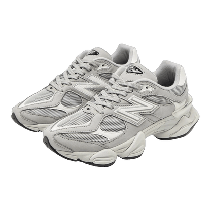 New Balance 9060 Light Grey Silver Metallic Side