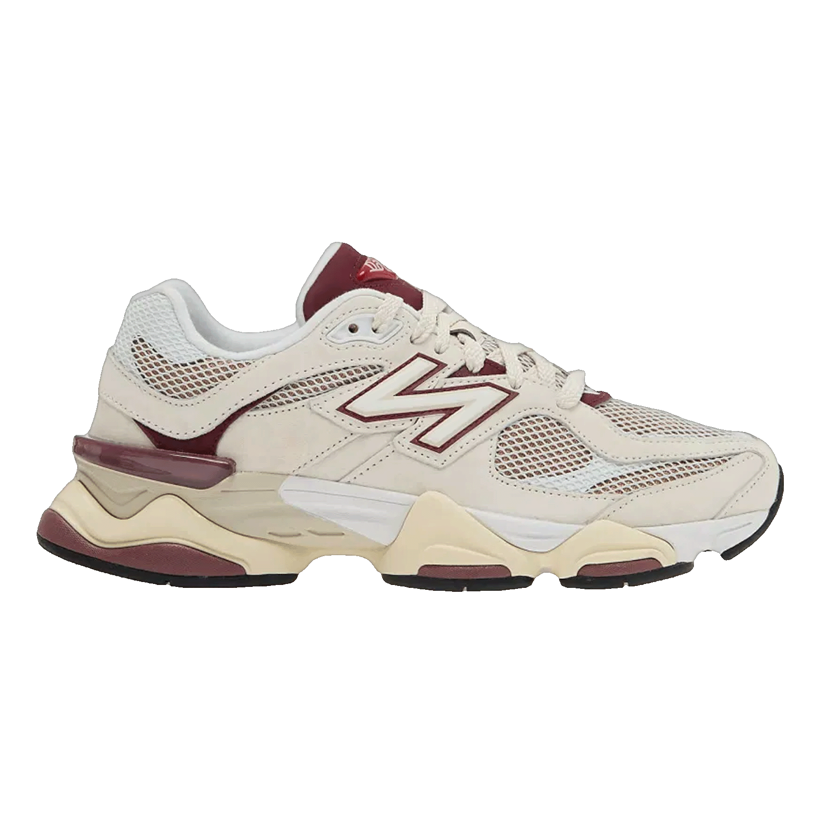 New Balance 9060 Linen Burgundy