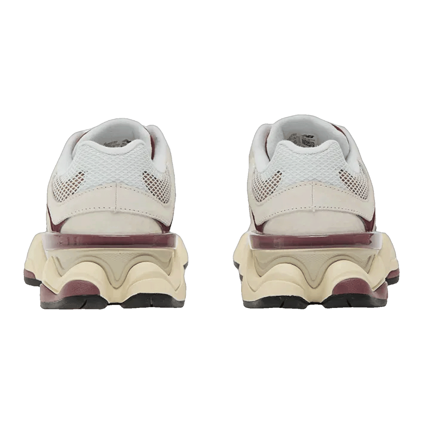 New Balance 9060 Linen Burgundy Back