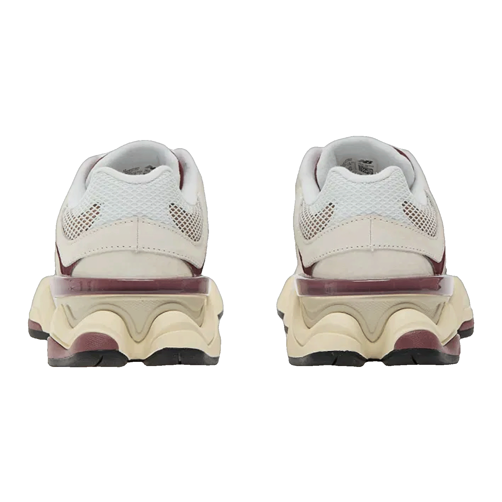 New Balance 9060 Linen Burgundy Back