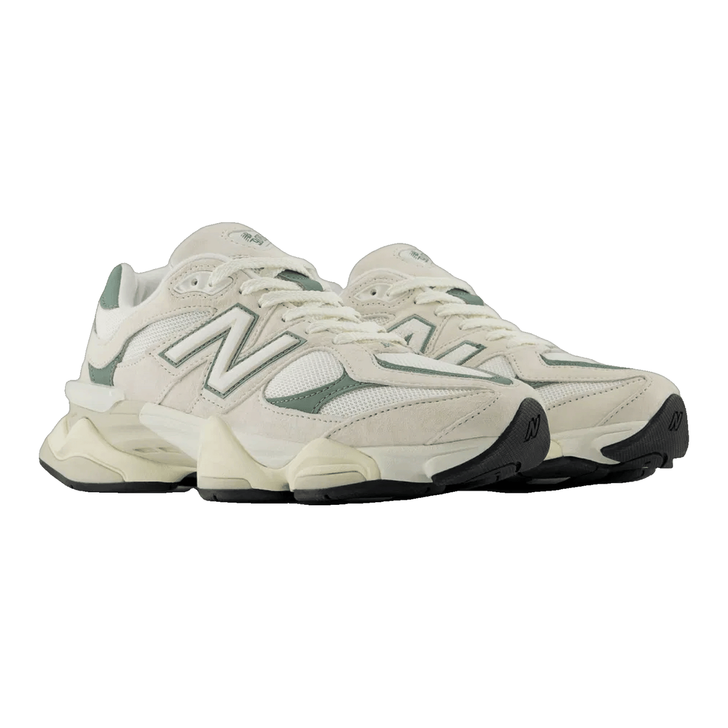 New Balance 9060 Linen Dark Juniper Side