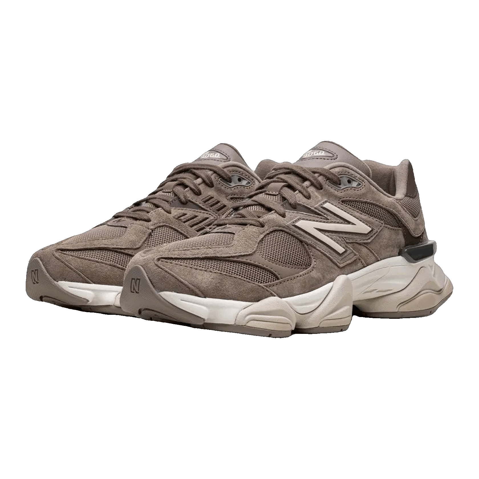 New Balance 9060 Mushroom Brown Side