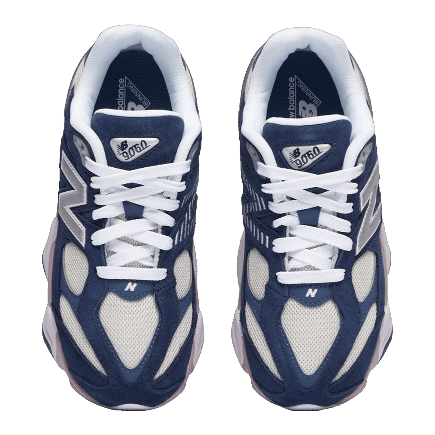 New Balance 9060 Navy Ice Wine (GS) Oben