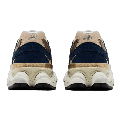 New Balance 9060 Navy Mushroom Back