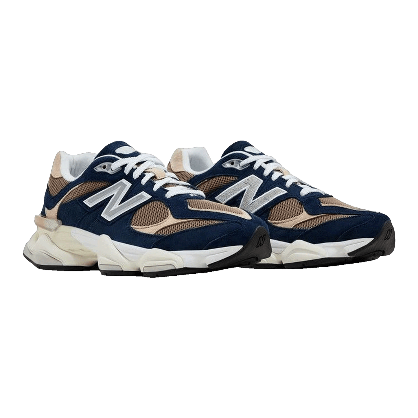 New Balance 9060 Navy Mushroom Side