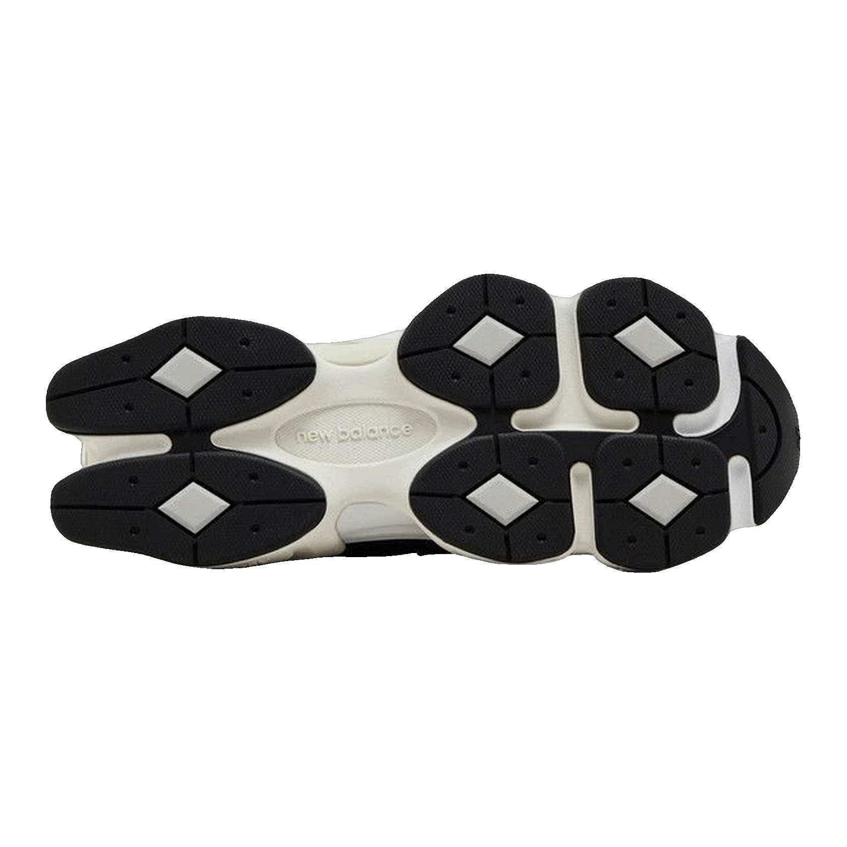 New Balance 9060 Navy Mushroom Sohle