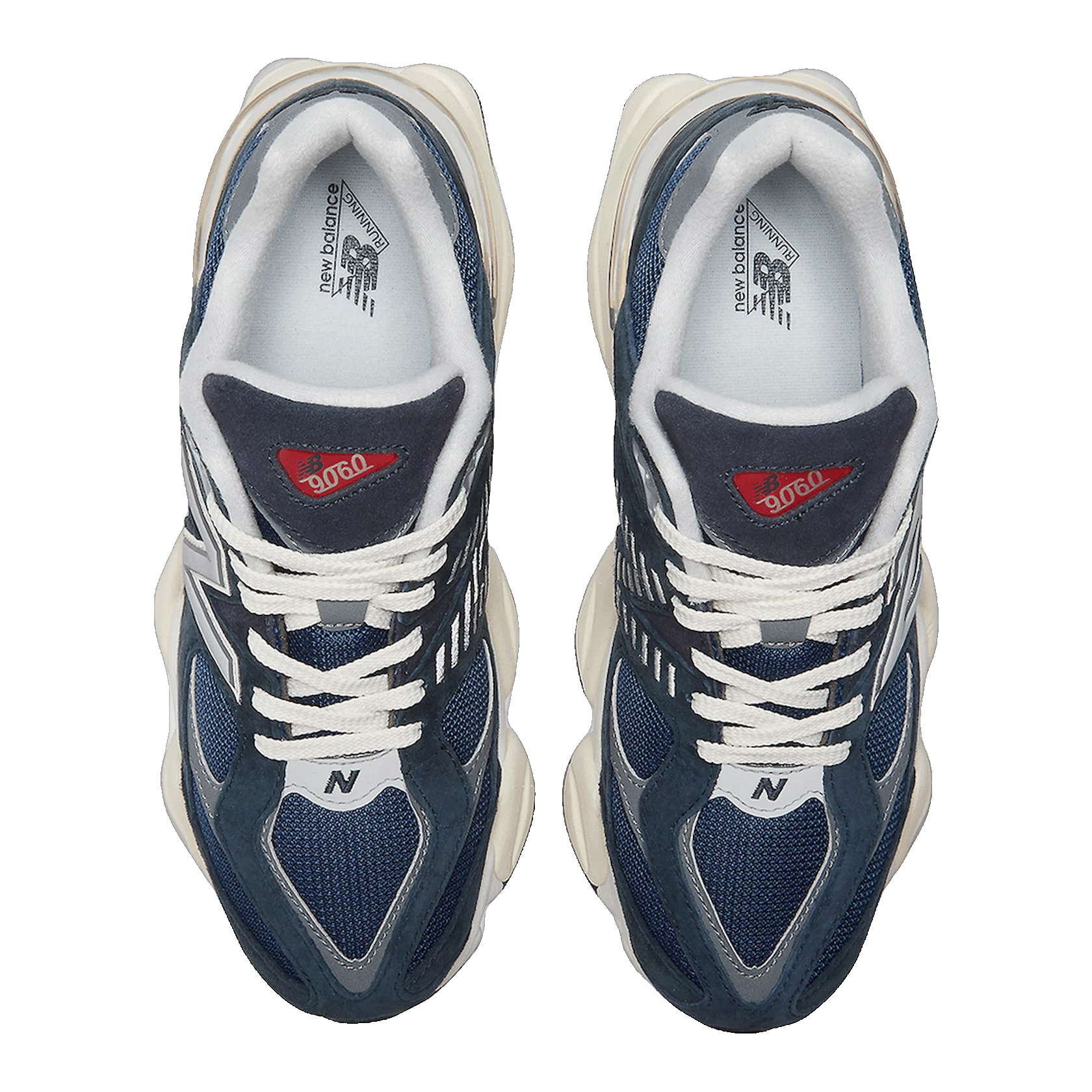 New Balance 9060 Navy White Oben