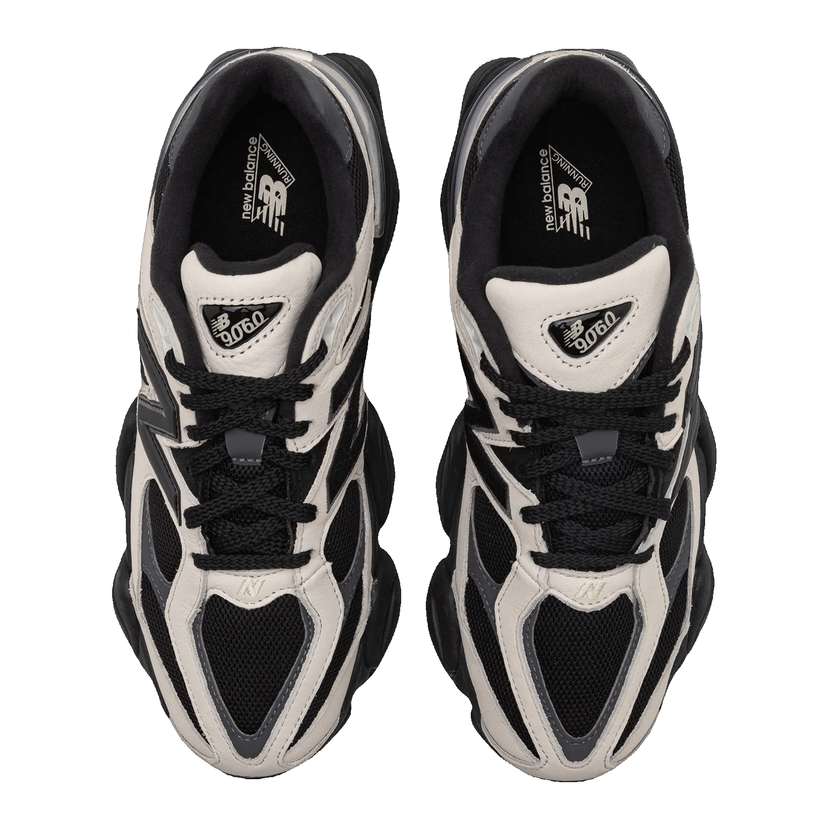 New Balance 9060 Off White Black Oben