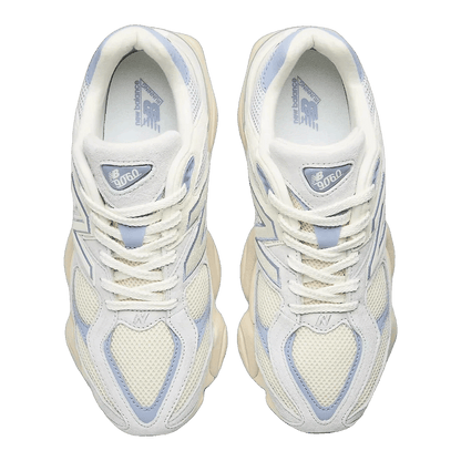 New Balance 9060 Pearl Grey Linen Oben