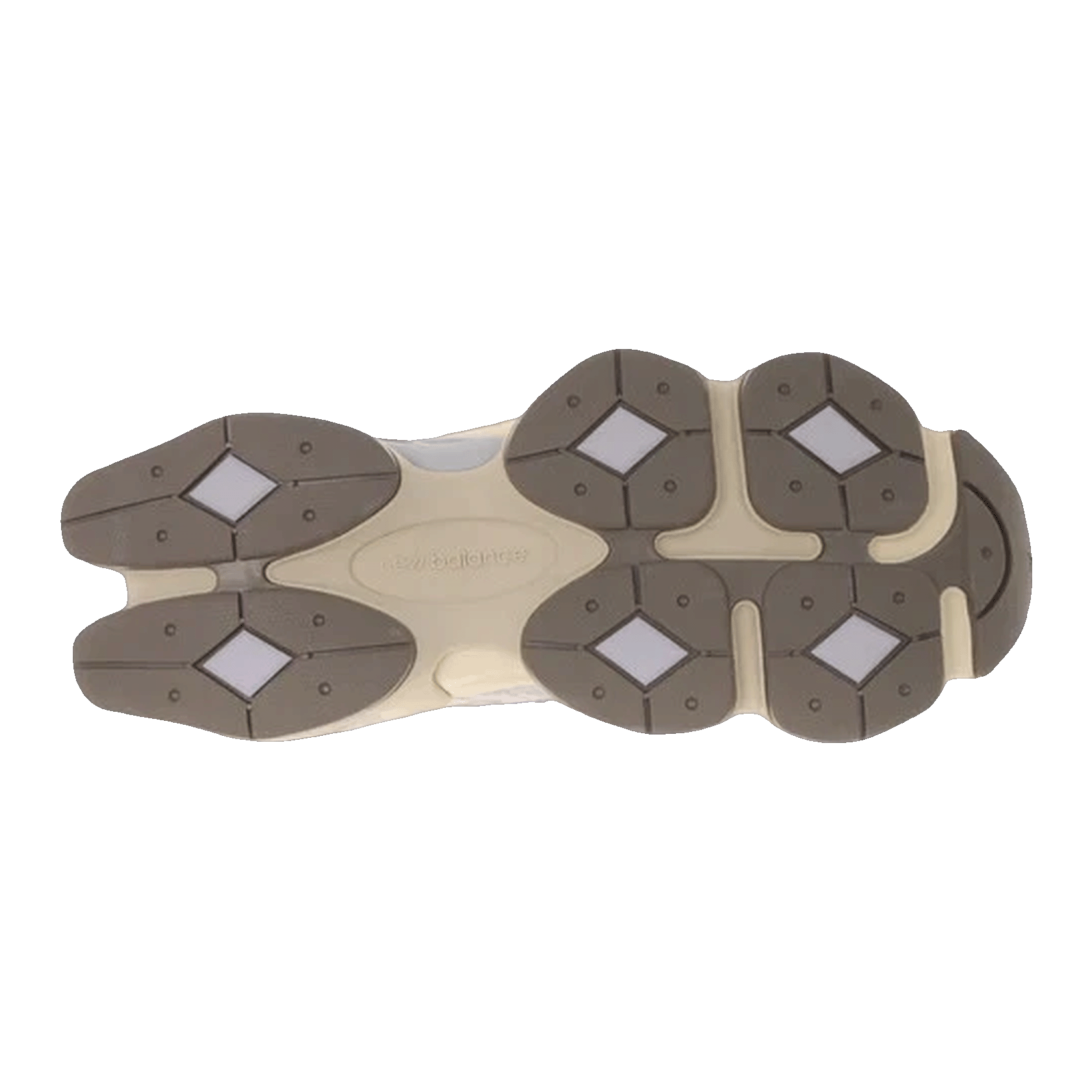 New Balance 9060 Pearl Grey Linen Sohle