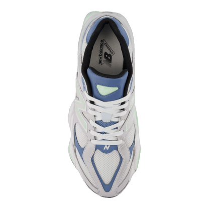 New Balance 9060 Pearl Grey Shoreline Blue Oben