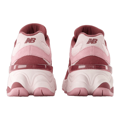 New Balance 9060 Pink Granite Washed Burgundy (GS) Back