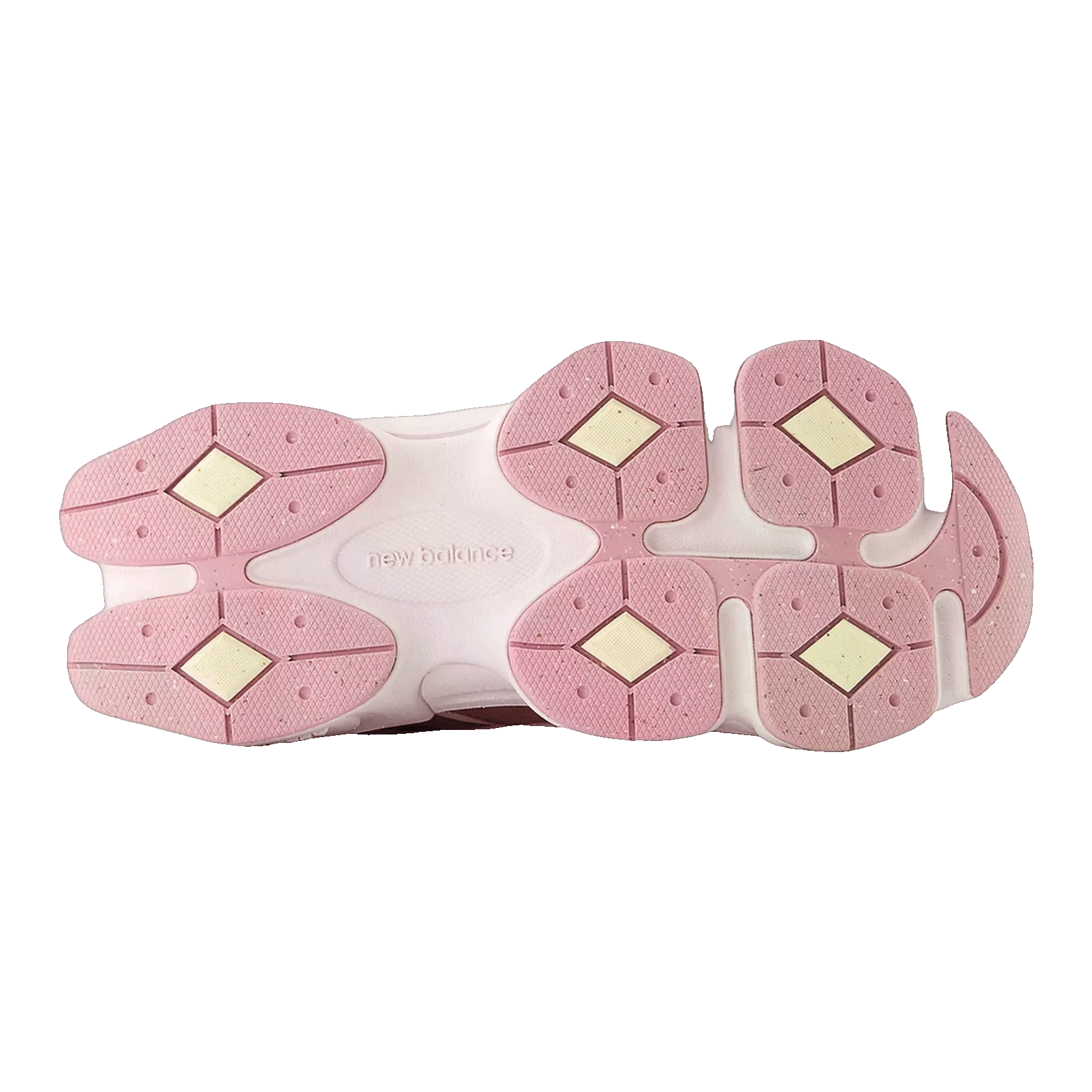 New Balance 9060 Pink Granite Washed Burgundy (GS) Sohle