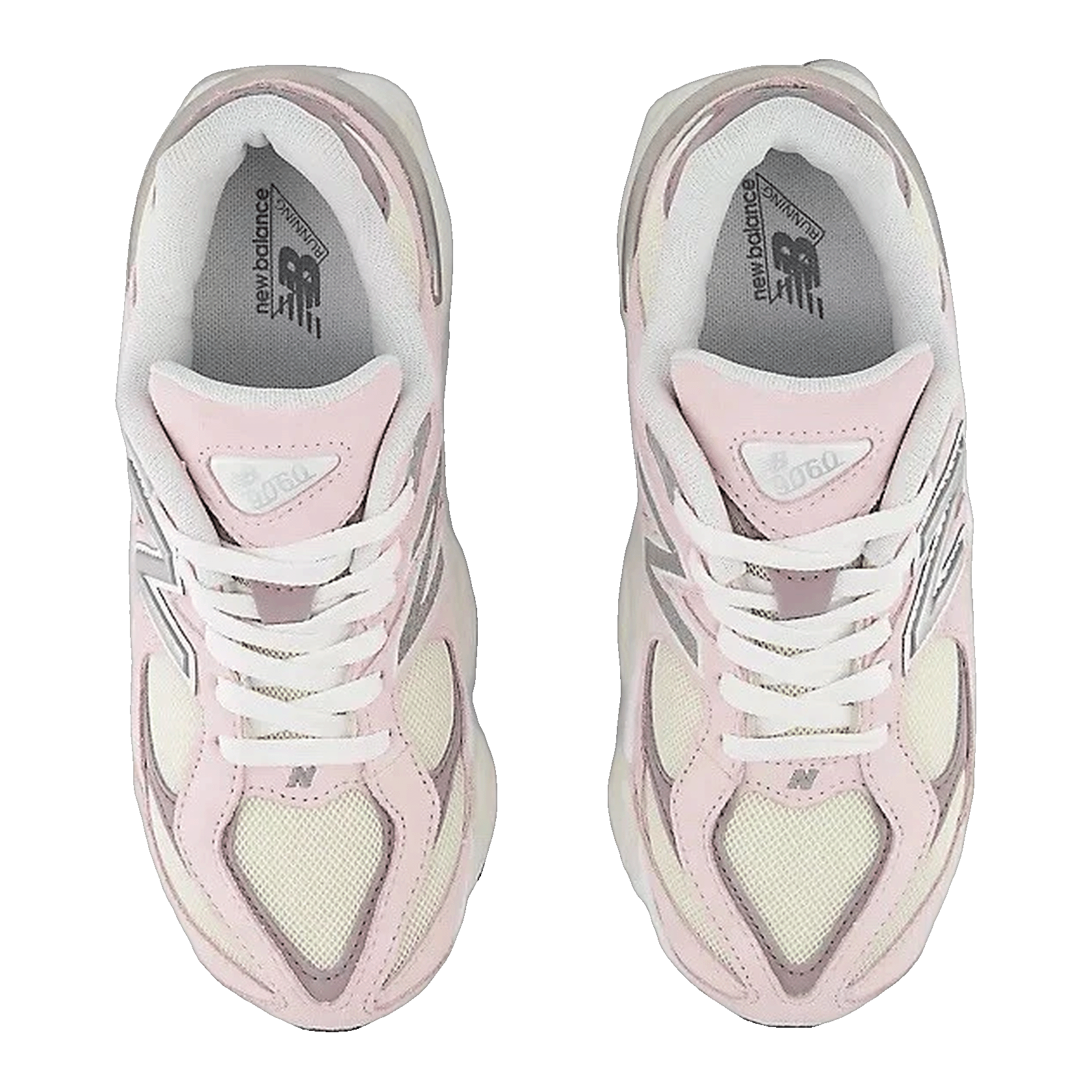 New Balance 9060 Pink White (GS) Oben