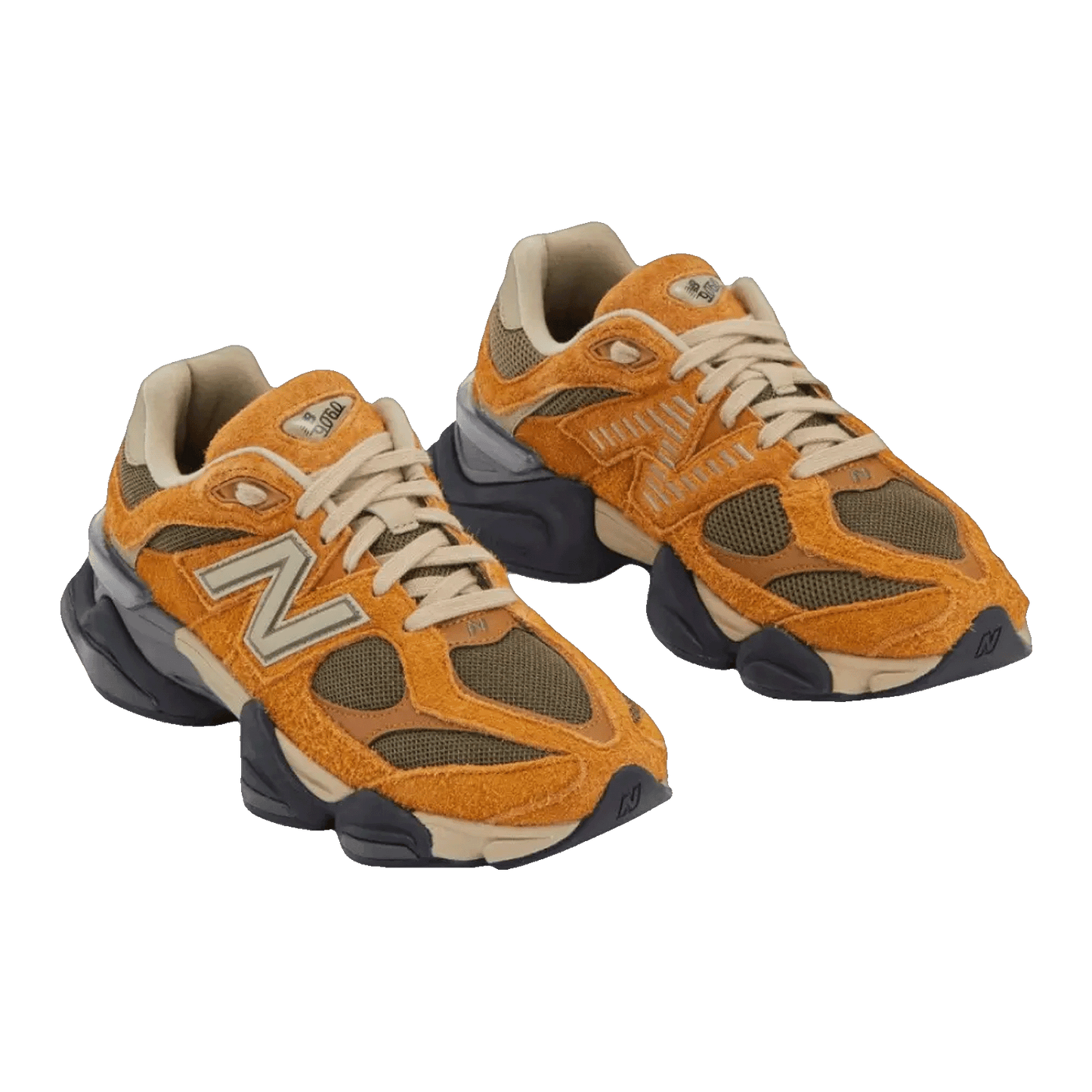 New Balance 9060 Rust Khaki Side