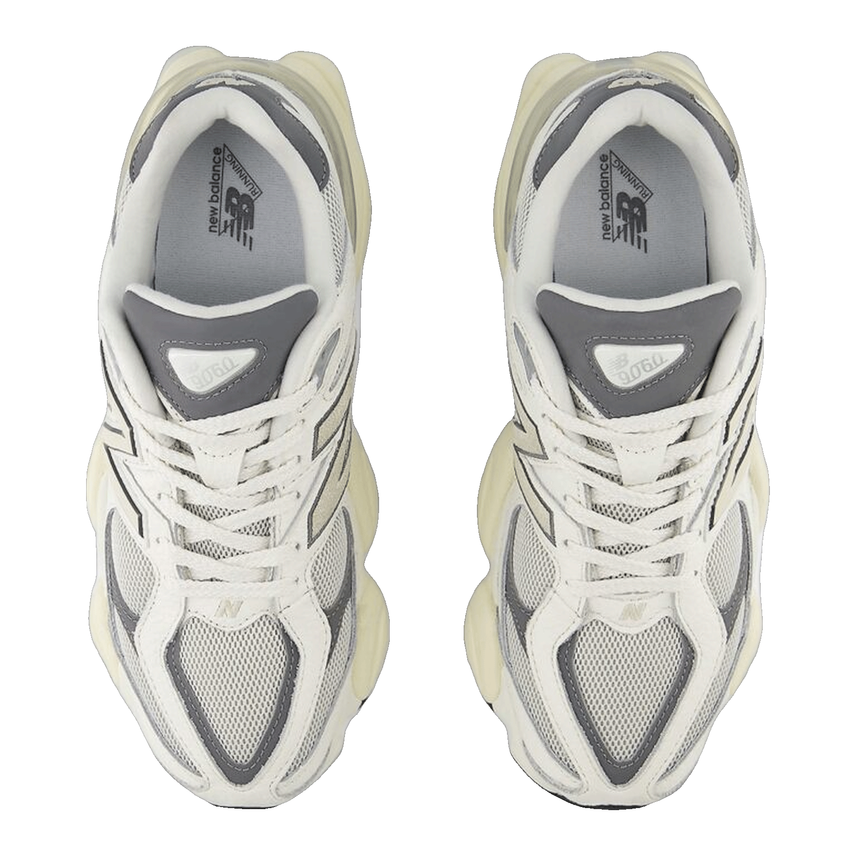 New Balance 9060 Sea Salt Castlerock Oben
