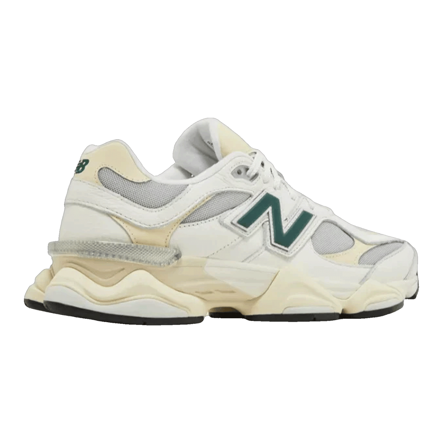 New Balance 9060 Sea Salt Yellow Back