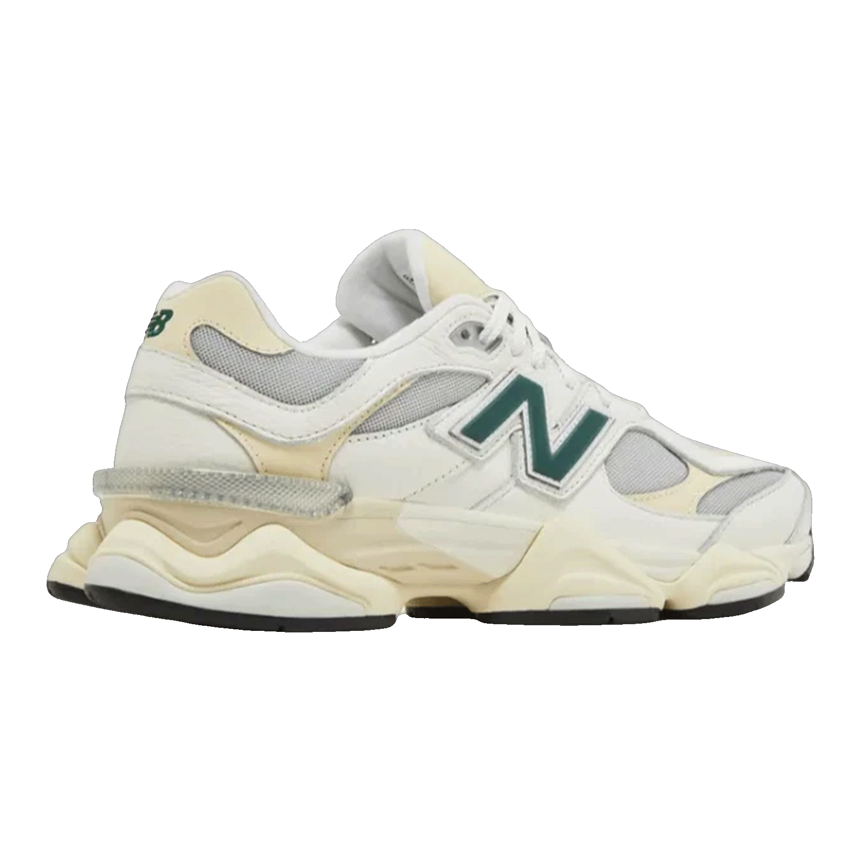 New Balance 9060 Sea Salt Yellow Back