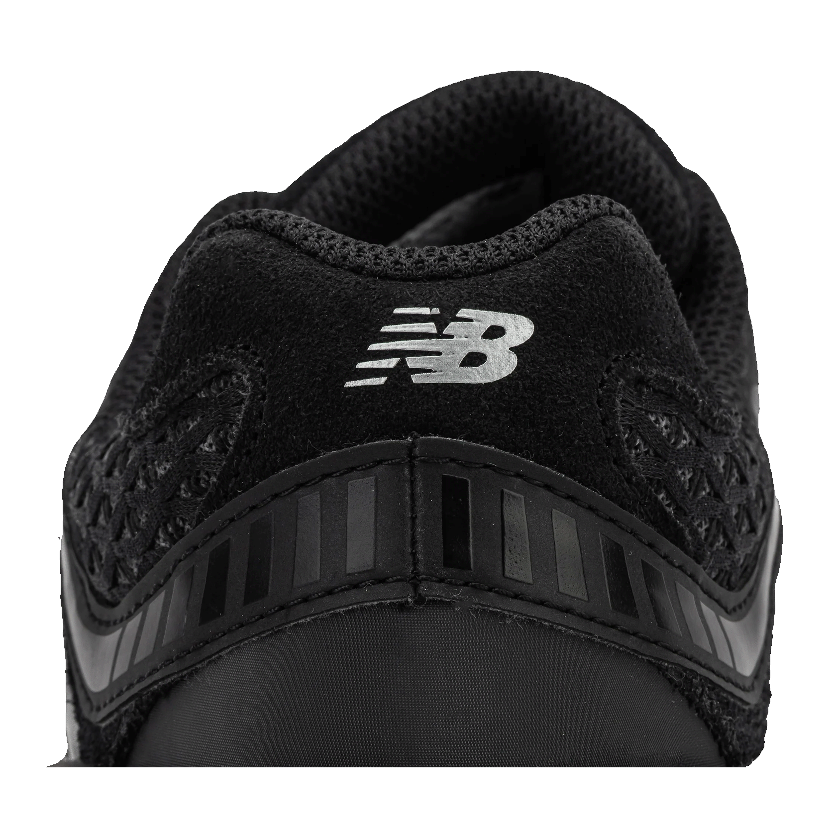 New Balance 9060 Shoe Palace Black Silver (GS) Back
